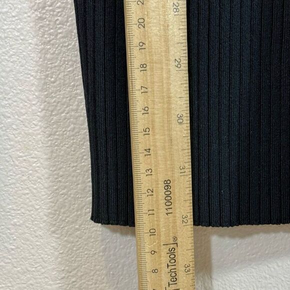 NWOT Jonathan Simkhai Tamera Metal Detail Long Sleeve Knit Mini Dress Small - Picture 9 of 11